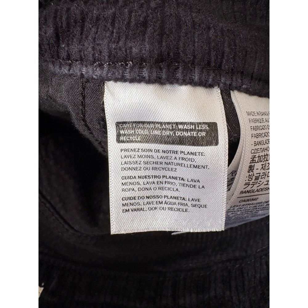 Levi's Womens 311 SHAPING SKINNY CORDUROY PANTS  Size 30 Soft‎ Black - Picture 8 of 11
